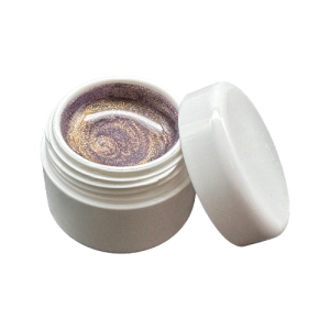 #543 Sparkling Golden Blue | Premium Farbgel